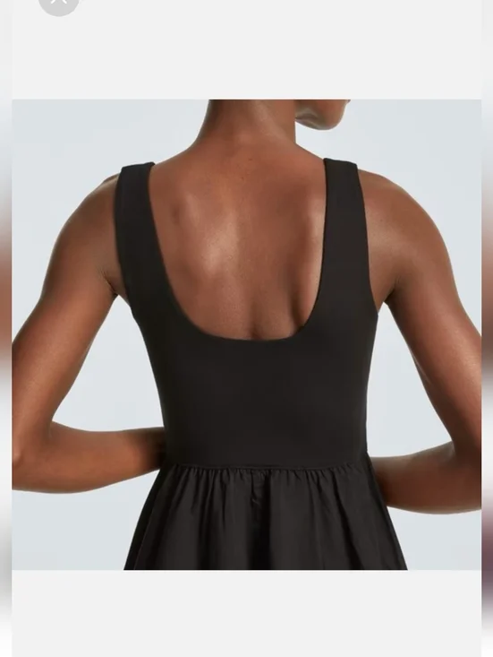 EVERLANE The Riviera Dress Black Pockets Medium - Picture 12 of 12